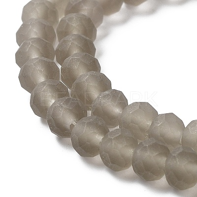 Transparent Glass Beads Strands EGLA-A034-T6mm-MD16-1
