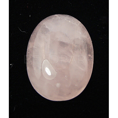 Natural Rose Quartz Cabochons X-G-ROSE18x13x5-1