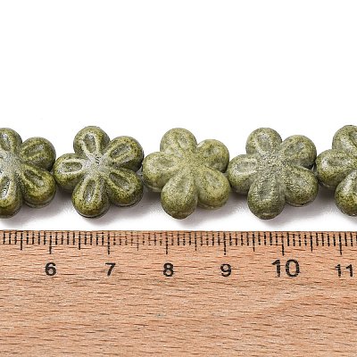 Vintage Handmade Porcelain Beads PR-CBAA37B-07E-1