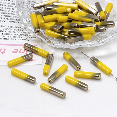 Electroplate Glass Beads LS-GLAA-D024-02B-1