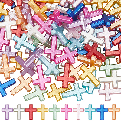 Resin Imitation Pearl Beads RESI-SP0001-50B-1