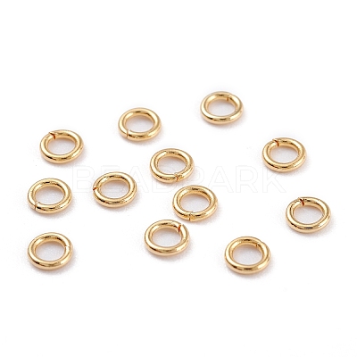 304 Stainless Steel Open Jump Rings A-STAS-R060-5x0.8-A-1