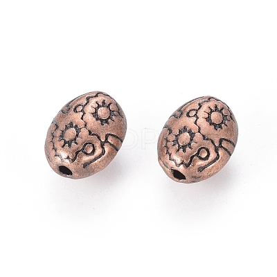 Tibetan Style Beads X-RLF0559Y-NF-1