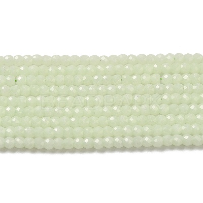 Synthetic Luminous Stone Beads Strands G-C086-01B-08-1