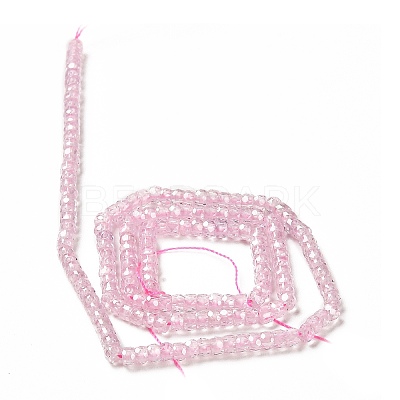 Cubic Zirconia Bead Strands ZIRC-G001-01E-1