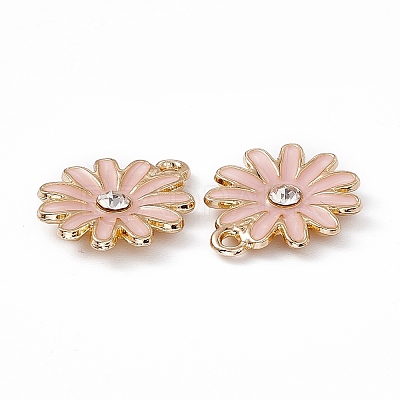 Alloy Rhinestone Pendants PALLOY-P287-01LG-1