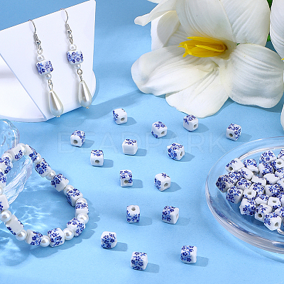 Handmade Porcelain Beads PORC-SC0001-32A-1