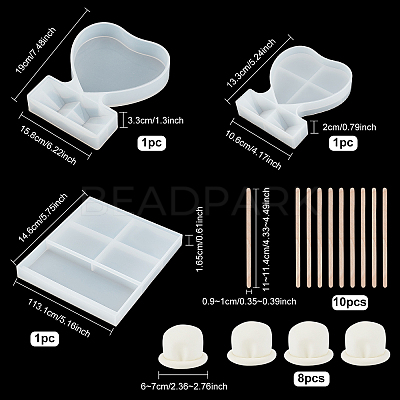 Photo Frame Silicone Molds DIY-FH0002-13-1