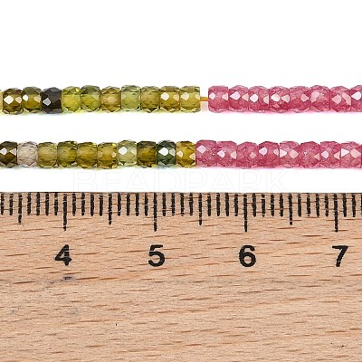 Cubic Zirconia Beads Strands ZIRC-P125-2x3mm-15-1