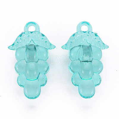Autumn Theme Transparent Acrylic Beads TACR-S154-60B-946-1