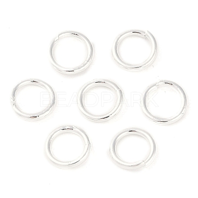 Brass Open Jump Rings KK-N254-45C-S-1