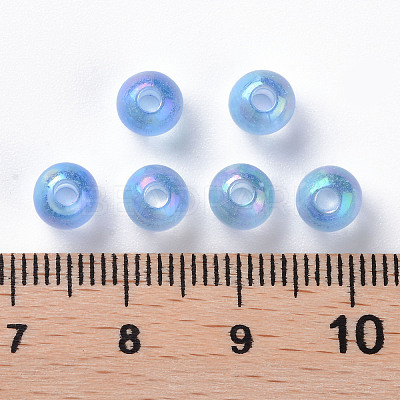 Transparent Acrylic Beads X-MACR-S370-B6mm-749-1