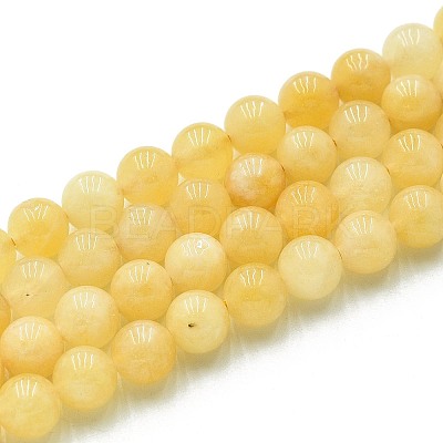 Natural Quartz Beads Strands G-N355-8mm-06-1