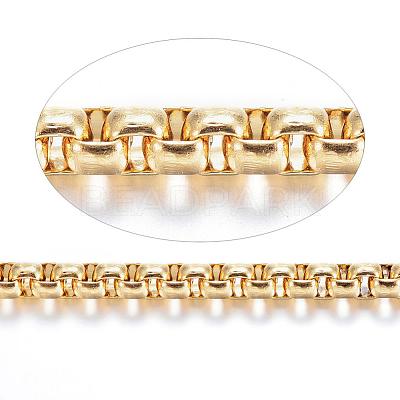 304 Stainless Steel Venetian Chains Box Chains CHS-P003-06C-1