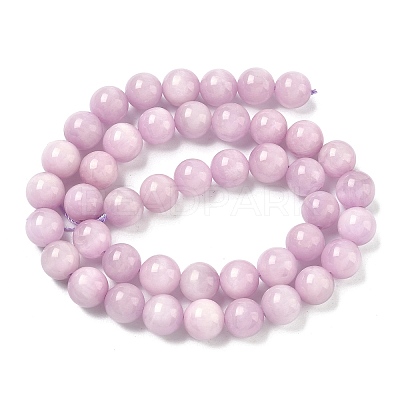 Natural Kunzite Beads Strands G-D856-03-8mm-1