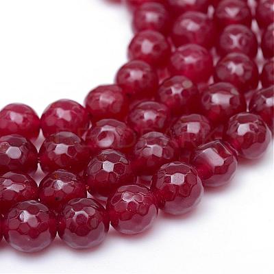 Natural White Jade Bead Strands G-R346-10mm-02-1