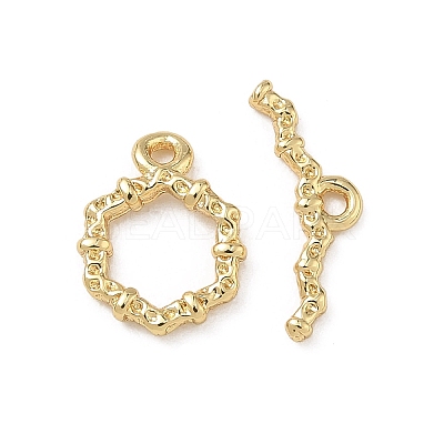 Brass Toggle Clasp KK-D289-53C-G-1