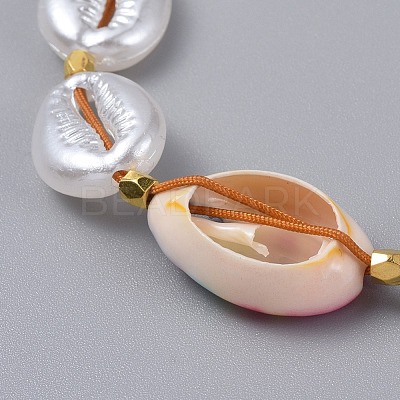 Adjustable Nylon Thread Braided Necklaces NJEW-JN02706-M-1