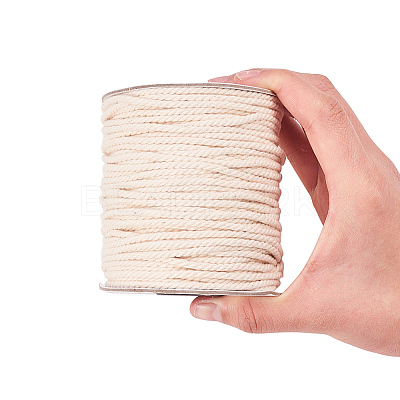 Round Cotton Twist Threads Cords OCOR-L006-D-15-1