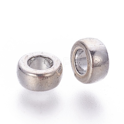 Tibetan Style Alloy Beads X-TIBEB-Q004-AS-LF-1