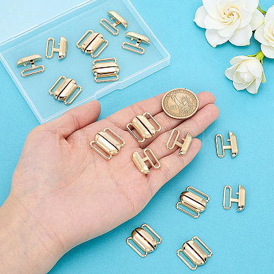 12Pcs Alloy Interlocking Clasps FIND-PH0038-27G-1
