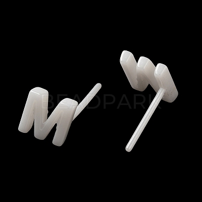 Hypoallergenic Bioceramics Zirconia Ceramic Stud Earrings EJEW-F340-04M-1