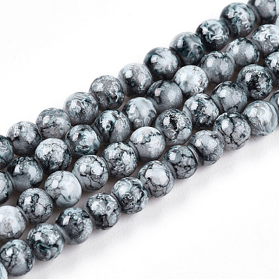 Baking Paint Glass Beads X1-DGLA-N003-4mm-A06-1