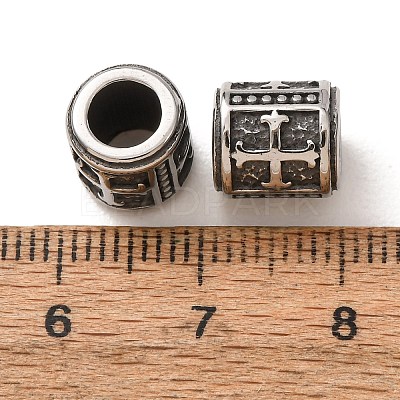 316 Surgical Stainless Steel European Beads SA-CBA7555-01AS-05-1