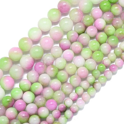 Natural Malaysia Jade Beads Strands G-B165-C08-10mm-1
