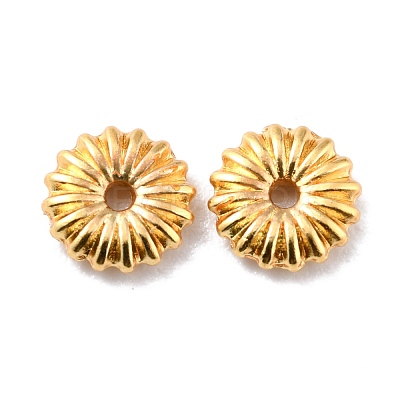 Rack Plating Alloy Beads PALLOY-Z013-22G-A-RS-1