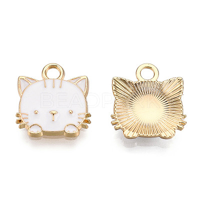 Eco-Friendly Zinc Alloy Pendants ENAM-R051-01-03G-NR-1