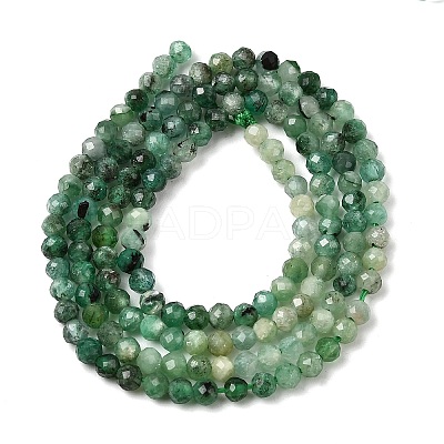 Natural Emerald Beads Strands G-Z106-A02-3mm-01-1