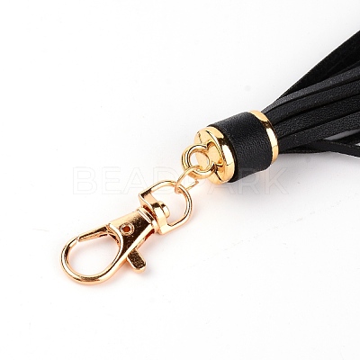 PU Leather Tassel Pendants FIND-WH0075-19R-1