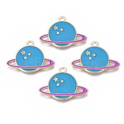 Alloy Enamel Pendants ENAM-S115-022-1
