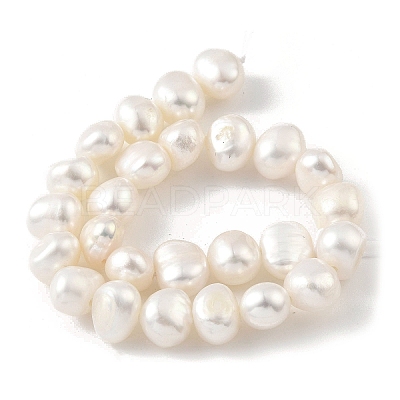 Natural Cultured Freshwater Pearl Beads Strands PEAR-A006-08F-1