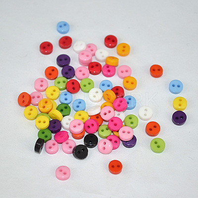 Multi Colour DIY Handcraft Buttons For Dolls Clothes X-NNA0VCY-1