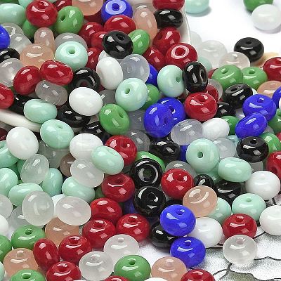 Opaque & Transparent Colours Glass Seed Beads SEED-C001-03A-01-1