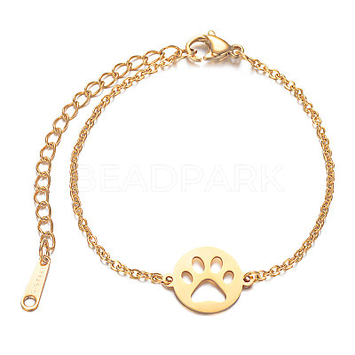 201 Stainless Steel Link Bracelets STAS-T040-JN018-2-1