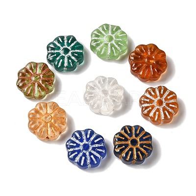 Transparent Lampwork Beads LAMP-P065-03A-1