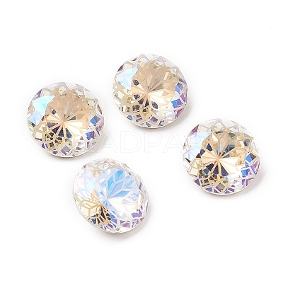 K9 Glass Rhinestone Pointed Back Cabochons RGLA-P030-06B-M01-1