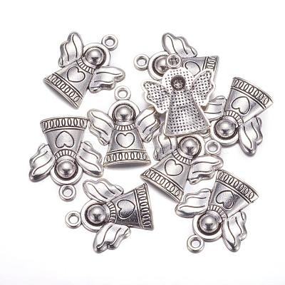 Tibetan Style Alloy Pendants TIBEB-A11978-AS-LF-1