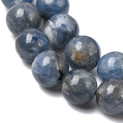 Natural Kyanite/Cyanite/Disthene Beads Strands G-G272-A01-8mm-1