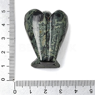 Natural Rhyolite Jasper Angel Figurine DJEW-N006-01A-33-1