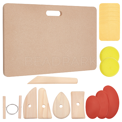 DIY Clay Ceramic Craft Jewerly Tool Kit AJEW-BC0006-66-1