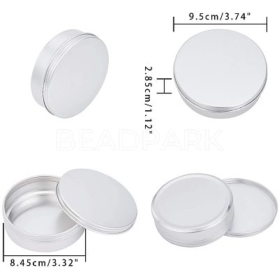 Round Aluminium Tin Cans CON-PH0001-65P-1
