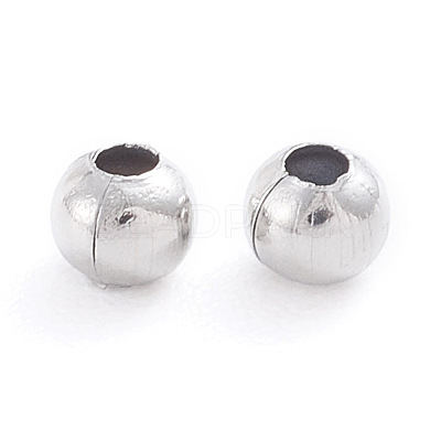 Tarnish Resistant 304 Stainless Steel Beads STAS-G230-P03-1