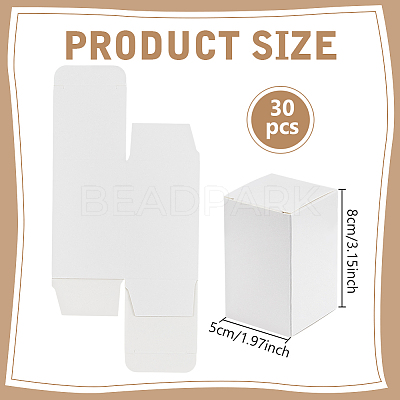 Kraft Paper Packing Boxes for Essential Oil Gift CON-WH0107-59B-03-1