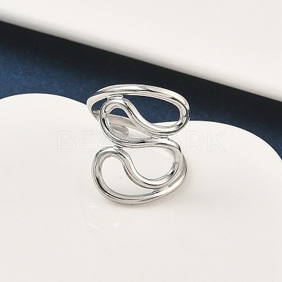304 Stainless Steel Finger Rings for Women RJEW-A079-08A-P-1