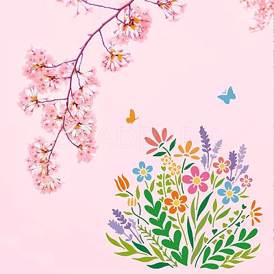 Plastic Reusable Drawing Painting Stencils Templates DIY-WH0172-465-1