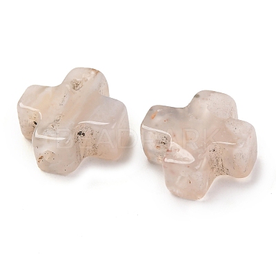 Natural Cherry Blossom Agate Beads G-K369-02B-1
